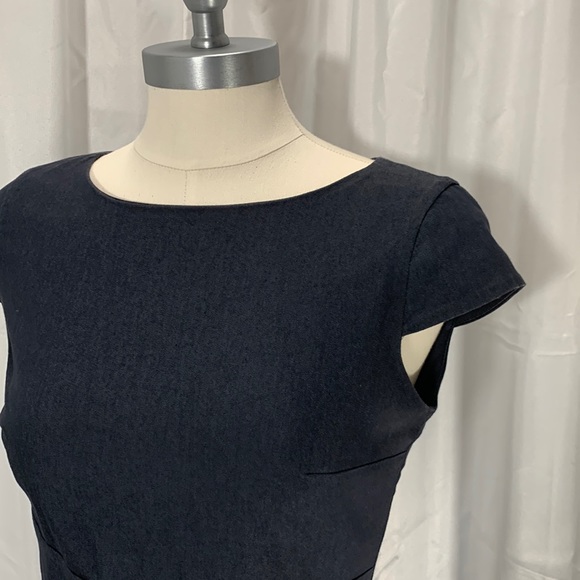 Alyx dress denim look dress lightweight career resortwear church classic event 4 - Picture 4 of 8